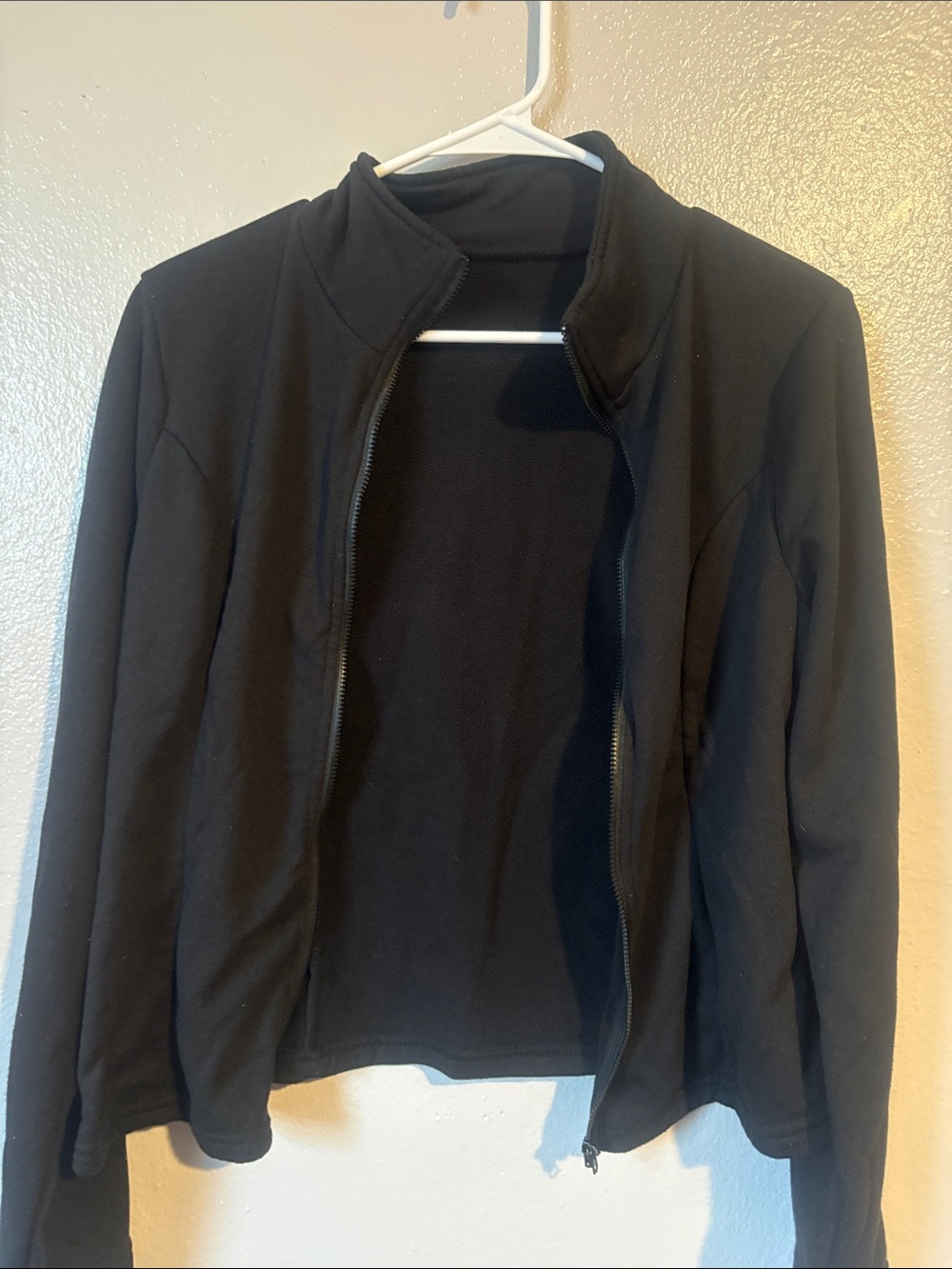 Black Women's Zip-Front Jacket
